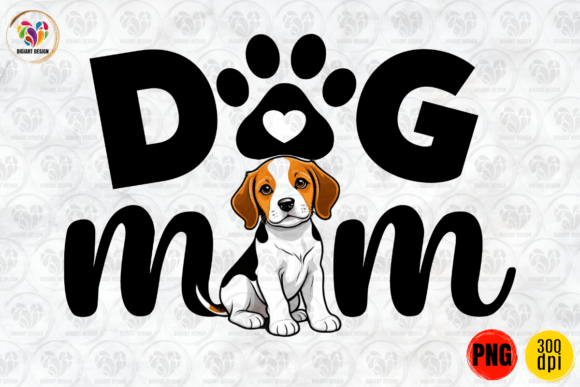 Begle Puppy Dog Mom, Dog Lover PNG Review