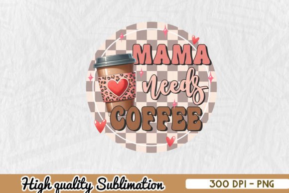 Coffee Loving Mom Sublimation PNG Review