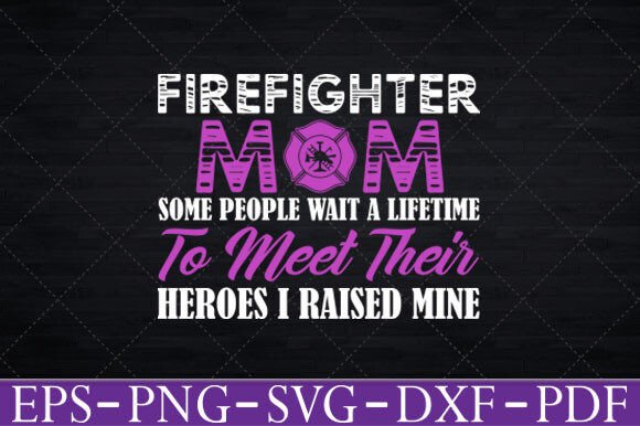Firefighter Mom: A Heartfelt Embroidery Design