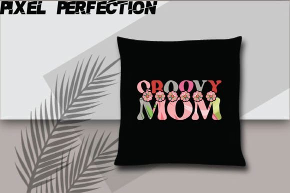 Groovy Mom: A Vibrant Embroidery Design for Modern Makers