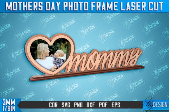 Mother’s Day Photo Frame I Love Mom
