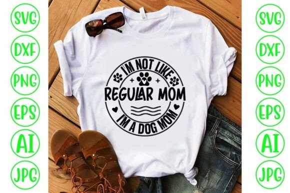 Not Like Regular Mom: A Dog Mom's Embroidery Delight